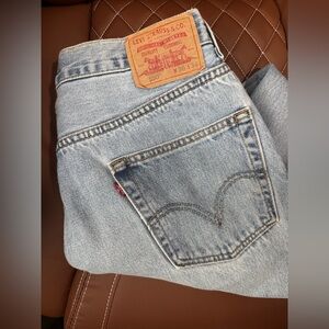 Men’s Levi's 550 Men's Relaxed Fit Jeans - Stonewash Blue (00550-4891) 36x34